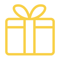 icon of a yellow gift