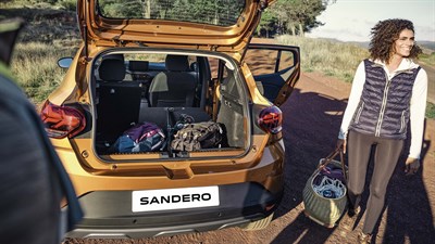 image of the back of dacia sandero stepway