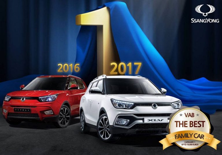 To SsangYong XLV «φορτώνει» διακρίσεις